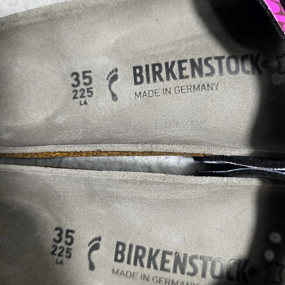 Birkenstock Madrid Sonar Geometric Slide Sandals Narrow Fit‎ EU 35 US 4 NIB